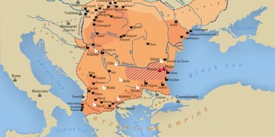 Карту Балгарскае царства