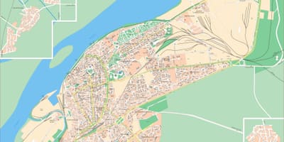 Русе Балгарыя карце