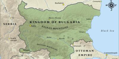 Карта стары балгарскі